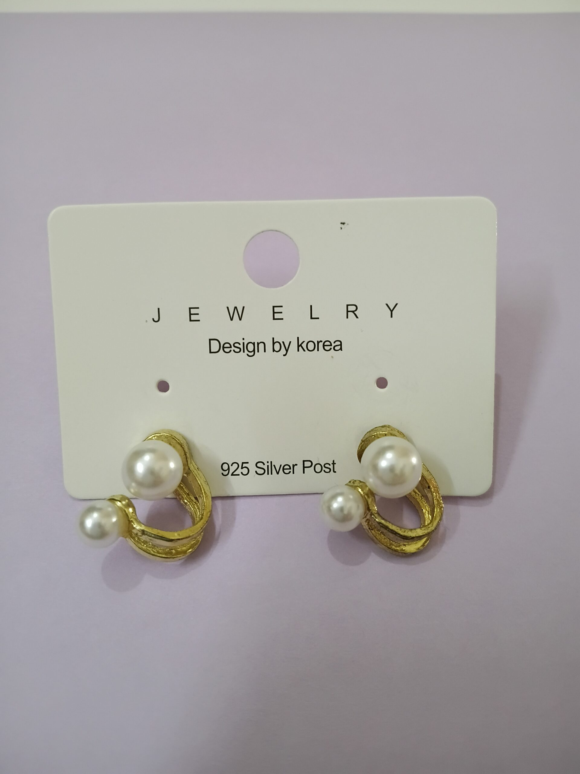 IMG_20251216_124958 Korean Pearl Twist Earrings - Image 2