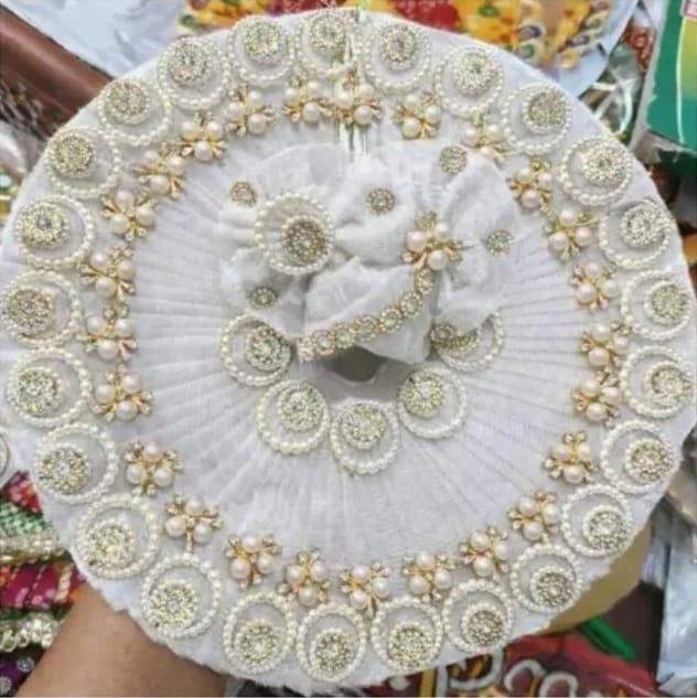 Handmade Krishna Dress with Matching Pagdi – Laddu Gopal Dress
