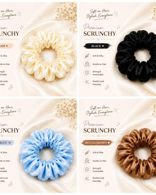 Set of 4 Scrunchies